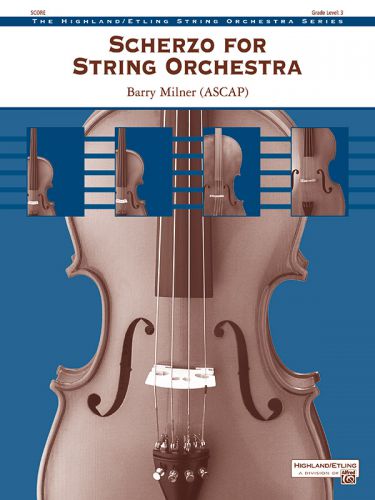 cover Scherzo for String Orchestra ALFRED