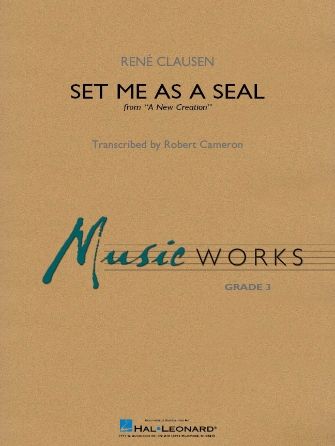 cover Set Me as a Seal Hal Leonard