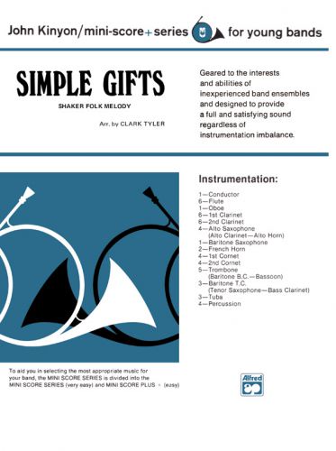 cover Simple Gifts ALFRED