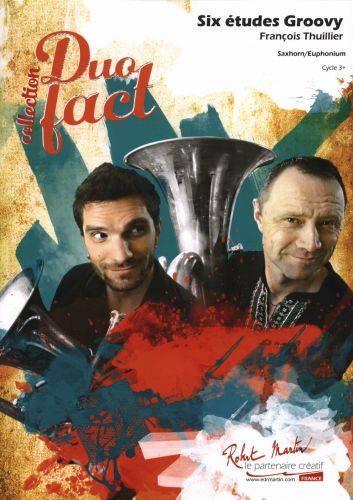 cover SIX ETUDES GROOVY CYCLE 3+ Editions Robert Martin