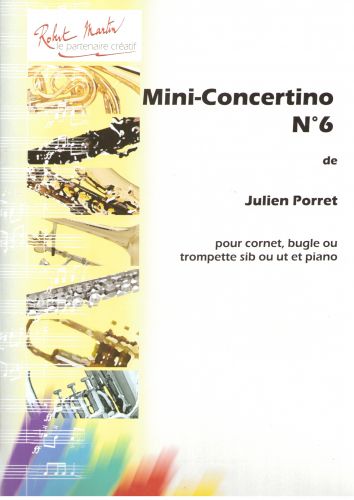 cover Sixième Mini-Concertino, Sib ou Ut Robert Martin