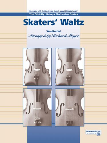 cover Skaters' Waltz ALFRED