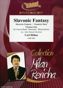 cover Slavonic Fantasy Clarinet Solo Marc Reift