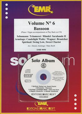 cover Solo Album Vol.06 + Cd Marc Reift