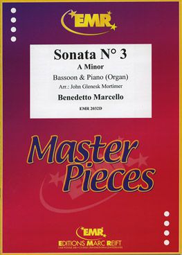 cover Sonata N�3 In a Minor Marc Reift