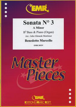 cover Sonata N3 In a Minor Marc Reift
