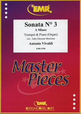 cover Sonata N�3 In a Minor Marc Reift