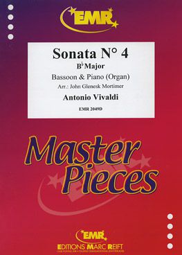 cover Sonata N4 In Bb Major Marc Reift