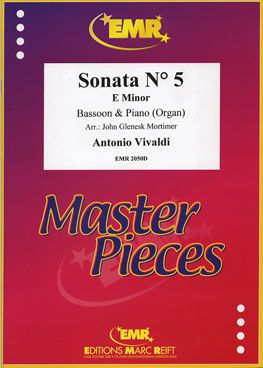 cover Sonata N5 In E Minor Marc Reift