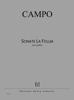 cover Sonate La Follia Editions Henry Lemoine