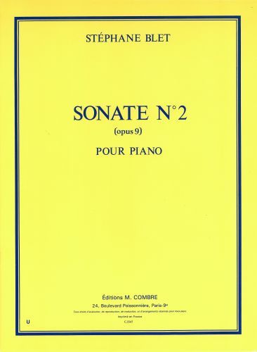 cover Sonate n�2 Op.9 Combre