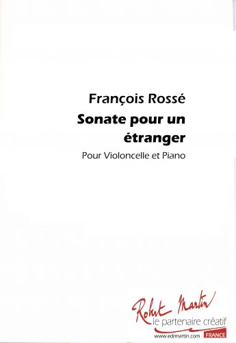 cover SONATE POUR UN ETRANGER Robert Martin