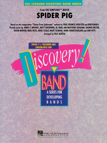 cover Spider Pig Hal Leonard