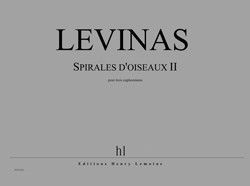 cover Spirales d'oiseaux II Editions Henry Lemoine