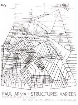 cover Structures vari�es Editions Henry Lemoine