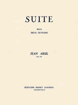 cover Suite Op.135 Editions Henry Lemoine
