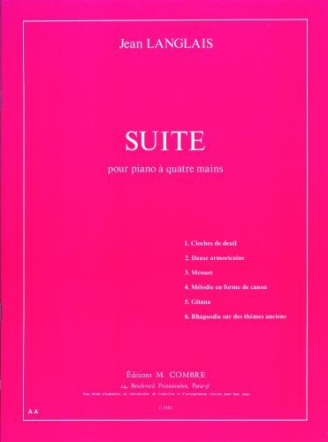 cover Suite Op.14 Combre