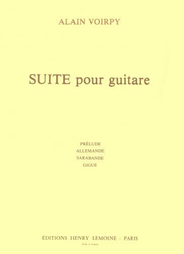 cover Suite pour guitare Editions Henry Lemoine