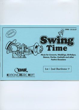 cover Swing Time (1st/2nd Baritone BC) Marc Reift