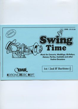 cover Swing Time (1st/2nd Bb Baritone TC) Marc Reift