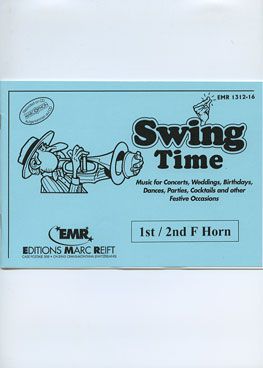 cover Swing Time (1st/2nd F Horn) Marc Reift