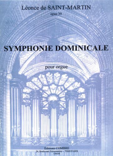 cover Symphonie dominicale Op.39 Combre