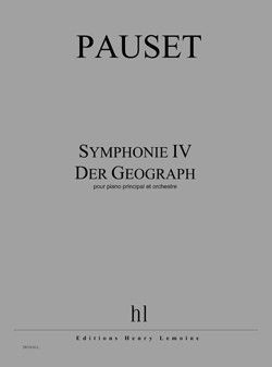 cover Symphonie IV - Der Geograph Editions Henry Lemoine