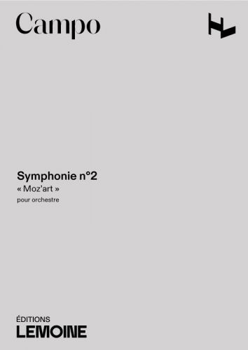 cover Symphonie n2 Moz'art Editions Henry Lemoine