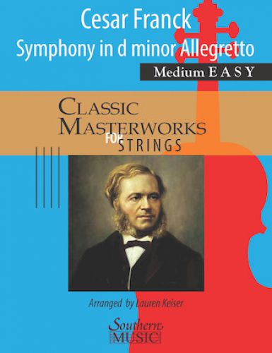 cover Symphony In D Minor Allegretto Southern Music Company