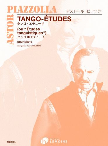 cover Tango - Etudes (6) ou Etudes tanguistiques Editions Henry Lemoine