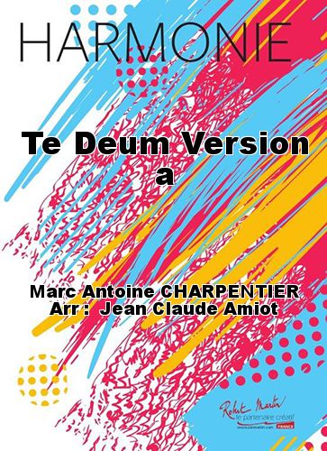 cover Te Deum Version a Robert Martin