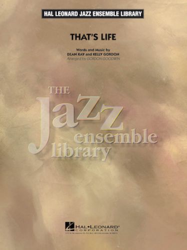 cover That's Life  Hal Leonard