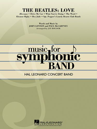 cover The Beatles: Love Hal Leonard