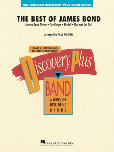 cover The Best of James Bond Hal Leonard