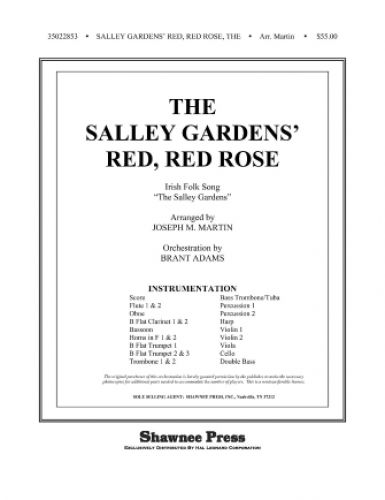 cover The Salley Gardens' Red, Red Rose Shawnee Press