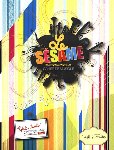 cover The SESAME (homework notebook and diary of musicians) Editions Robert Martin