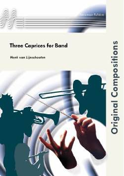 cover Three Caprices for Band Molenaar