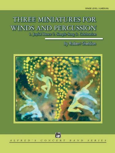 cover Three Miniatures for Winds and Percussion ALFRED