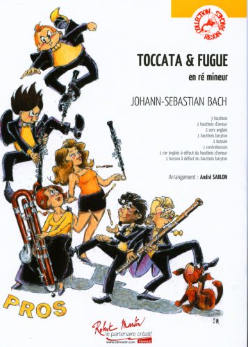 cover Toccata In D Minor Editions Robert Martin