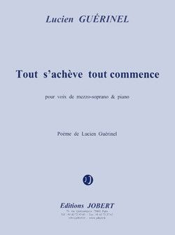 cover Tout s'achève, tout commence Jobert