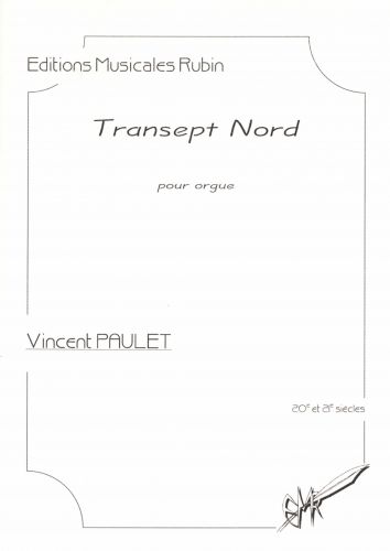 cover Transept Nord pour orgue Editions Robert Martin