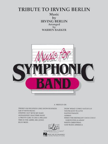 cover Tribute to Irving Berlin Hal Leonard