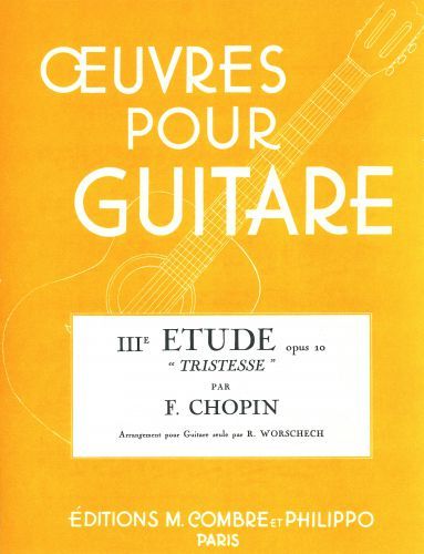 cover Tristesse Op.10 n3 Combre