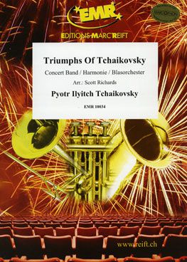 cover Triumphs Of Tchaikovsky Marc Reift