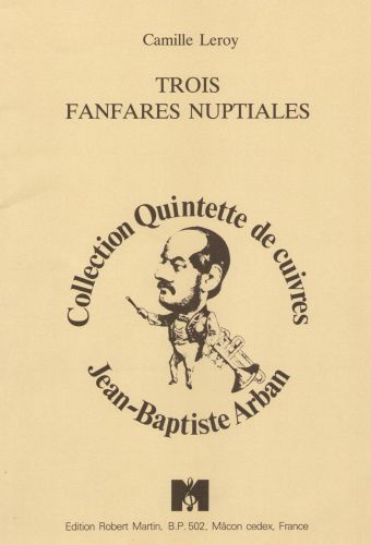 cover Trois Fanfares Nuptiales Robert Martin