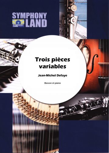 cover Trois Pièces Variables Pour Basson Symphony Land