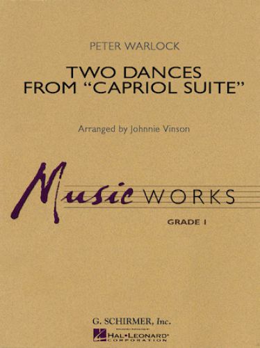 cover Two Dances from "Capriol Suite" Schirmer