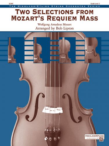 cover Two Selections from Mozart's Requiem Mass ALFRED