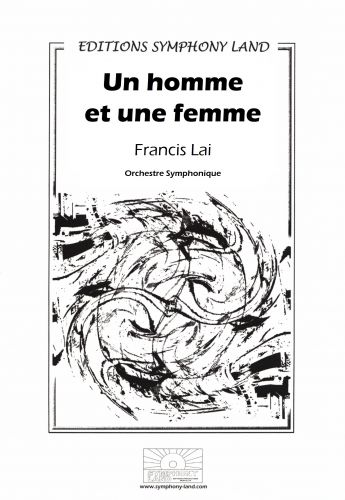 cover Un Homme et Une Femme (Partition En Location) Symphony Land