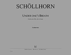 cover Under one's breath Editions Henry Lemoine